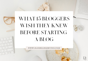 Before starting a blog