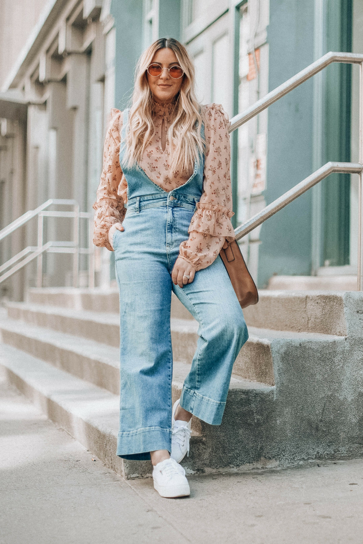styling overalls for fall