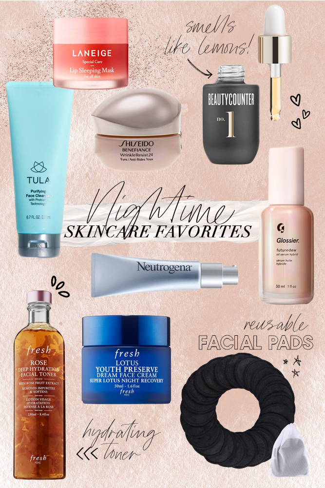My Current Nighttime Routine, US beauty