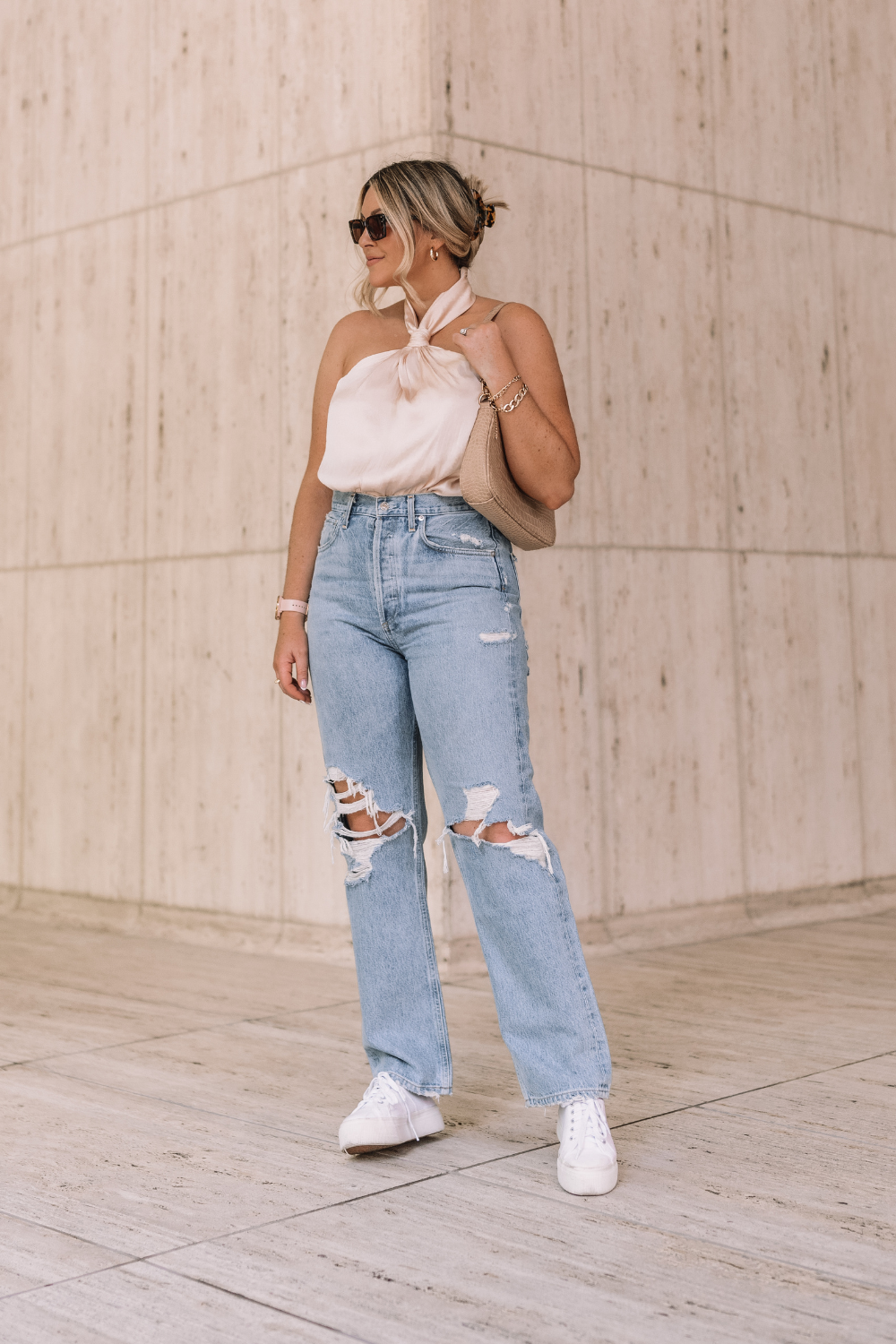 + NET SUSTAIN '90s mid-rise straight-leg organic jeans
