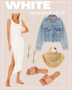 White Summer Dress Outfit