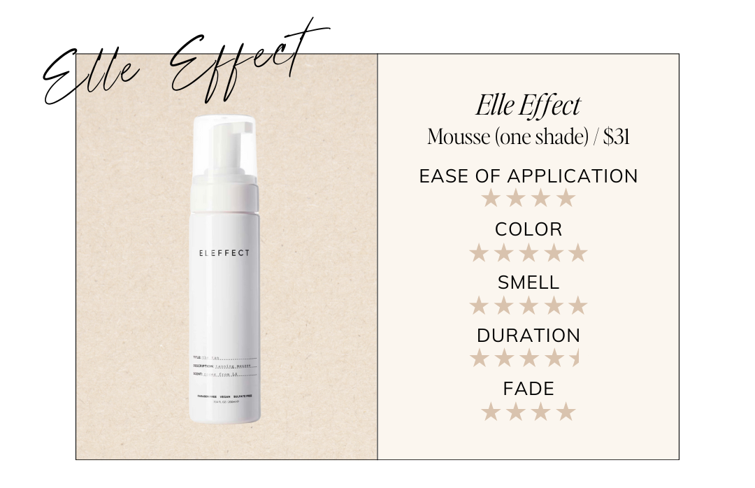 Elle Effect Self Tanner Review