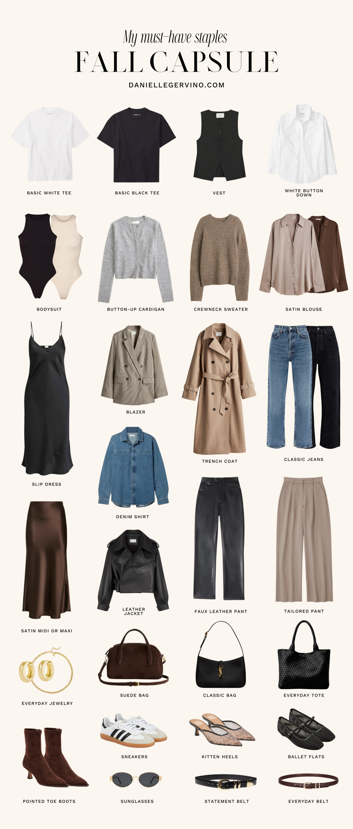 fall capsule wardrobe 2024