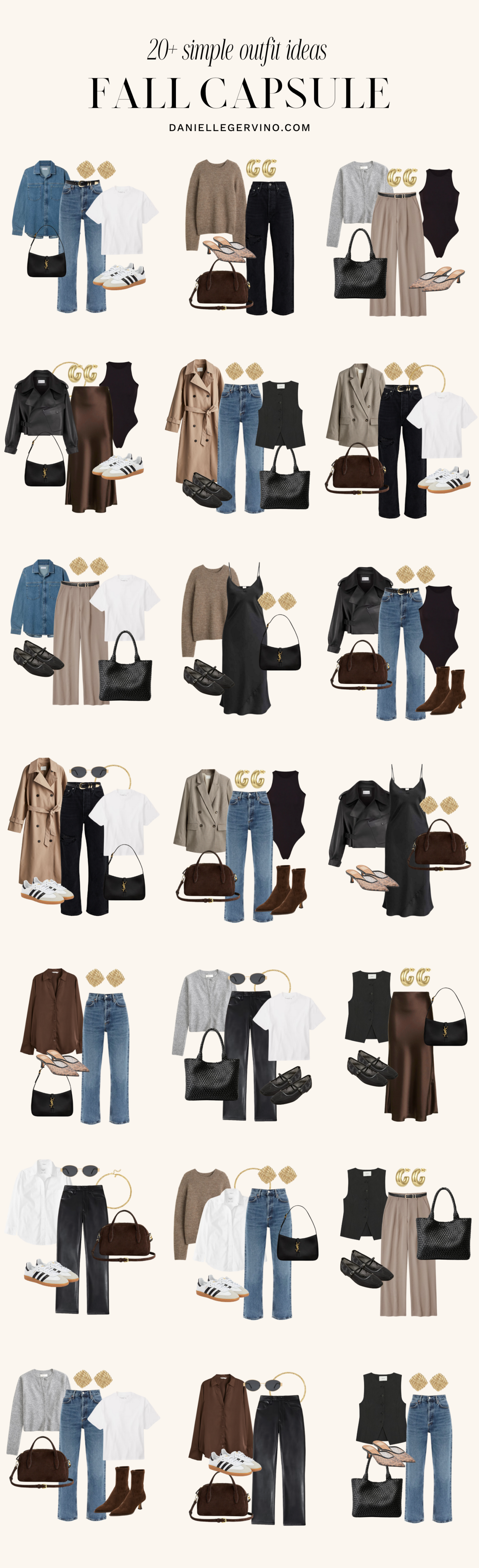 Fall Capsule Outfits