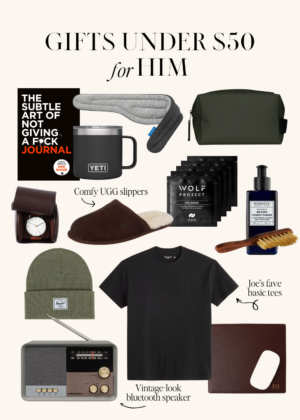 2023 Holiday Gift Guide under $50 for him