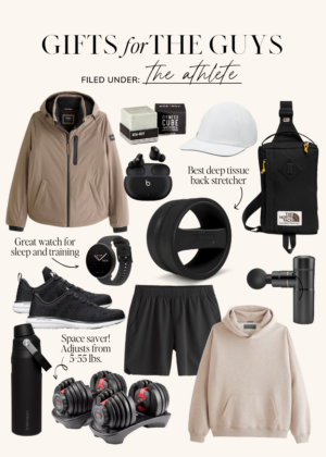 2023 Holiday Gift Guide for athletic guys