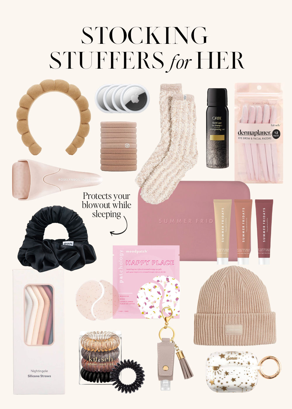 2023 Holiday Gift Guide: stocking stuffers for her