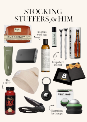 2023 Holiday Gift Guide: stocking stuffers for him