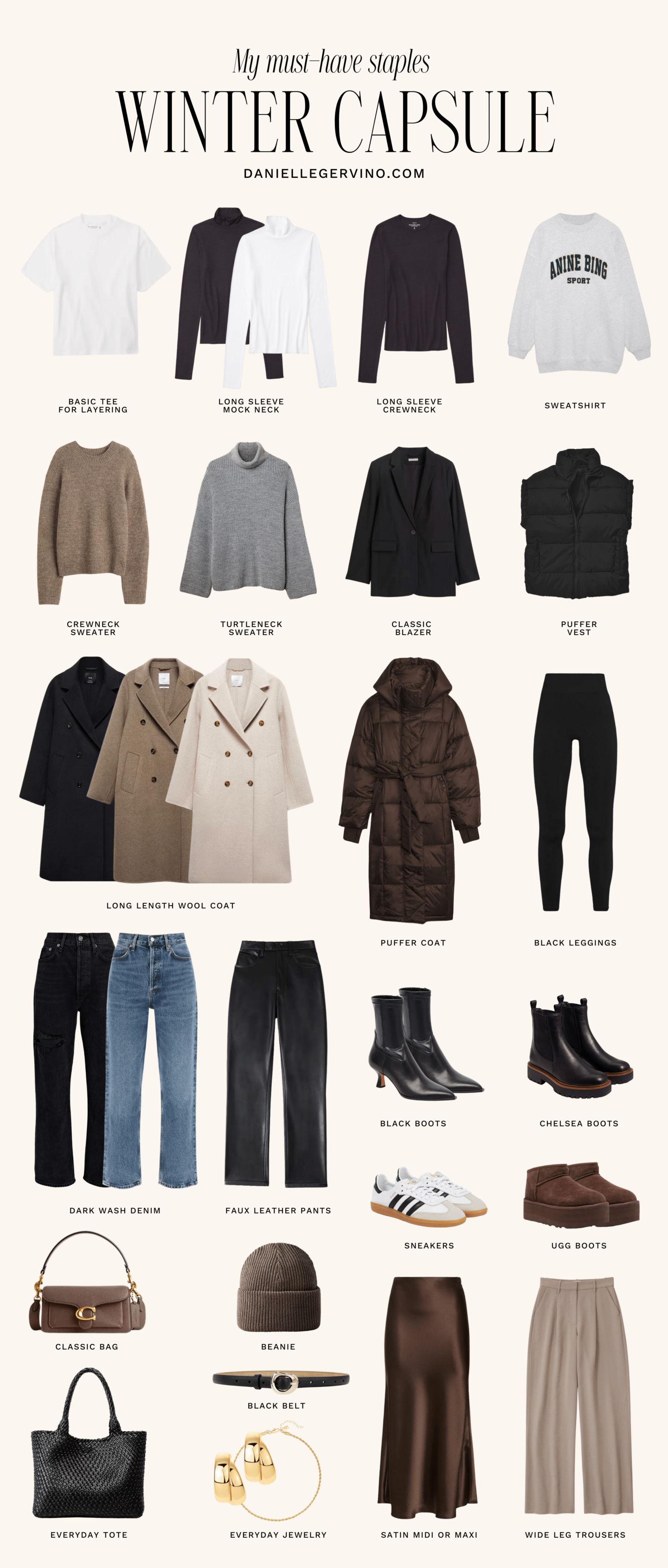 Winter Capsule Wardrobe