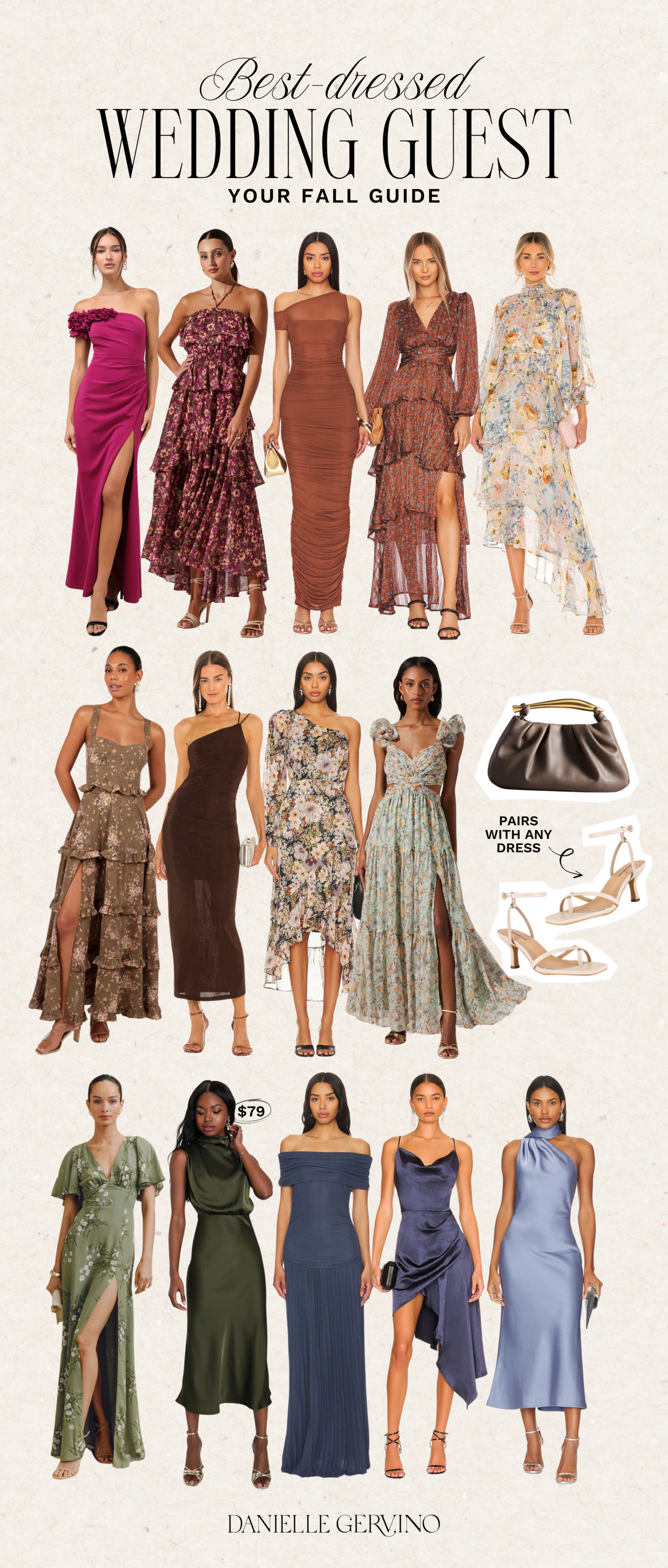 Fall 2024 Wedding Guest Dresses