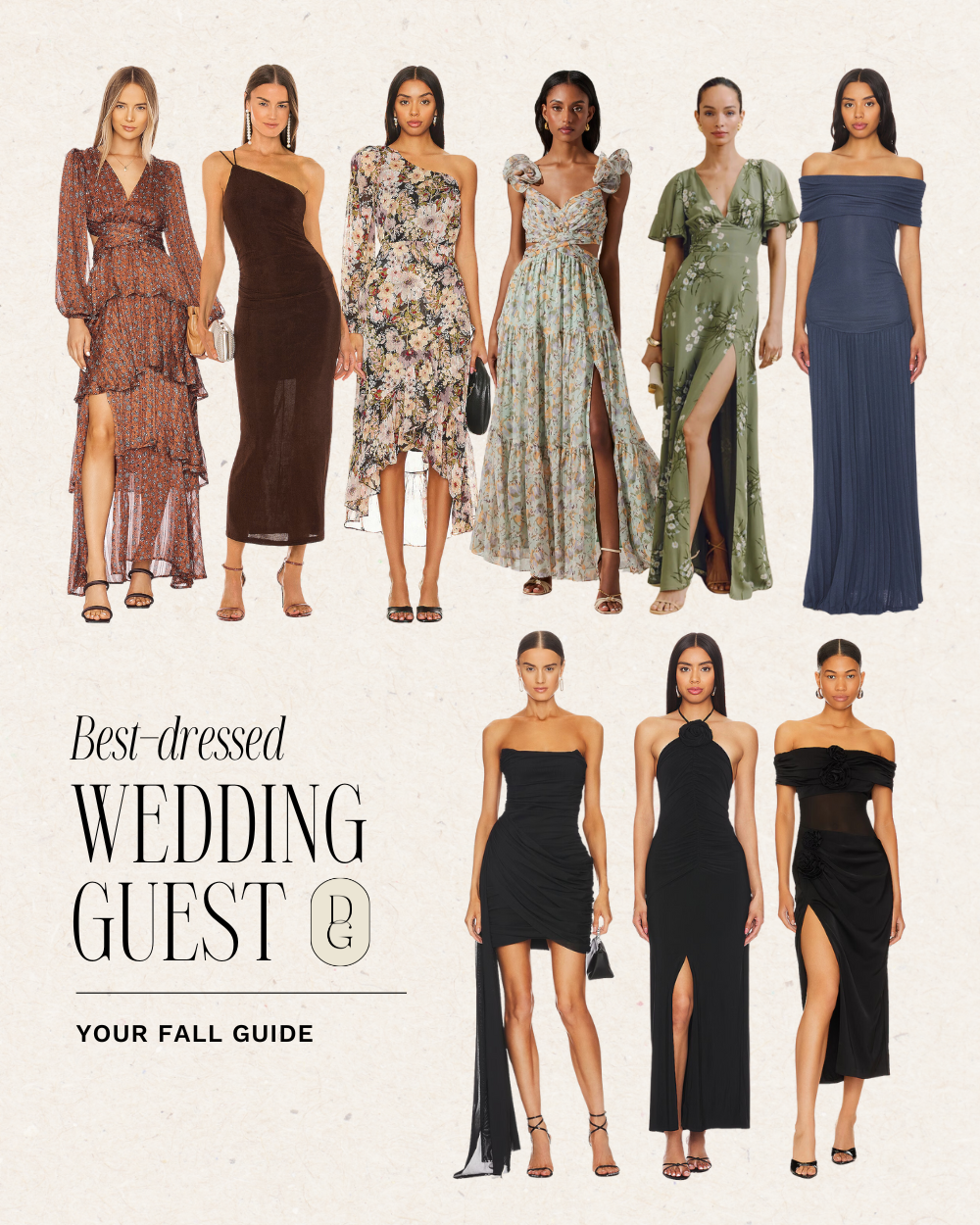 Fall 2024 Wedding Guest Dresses