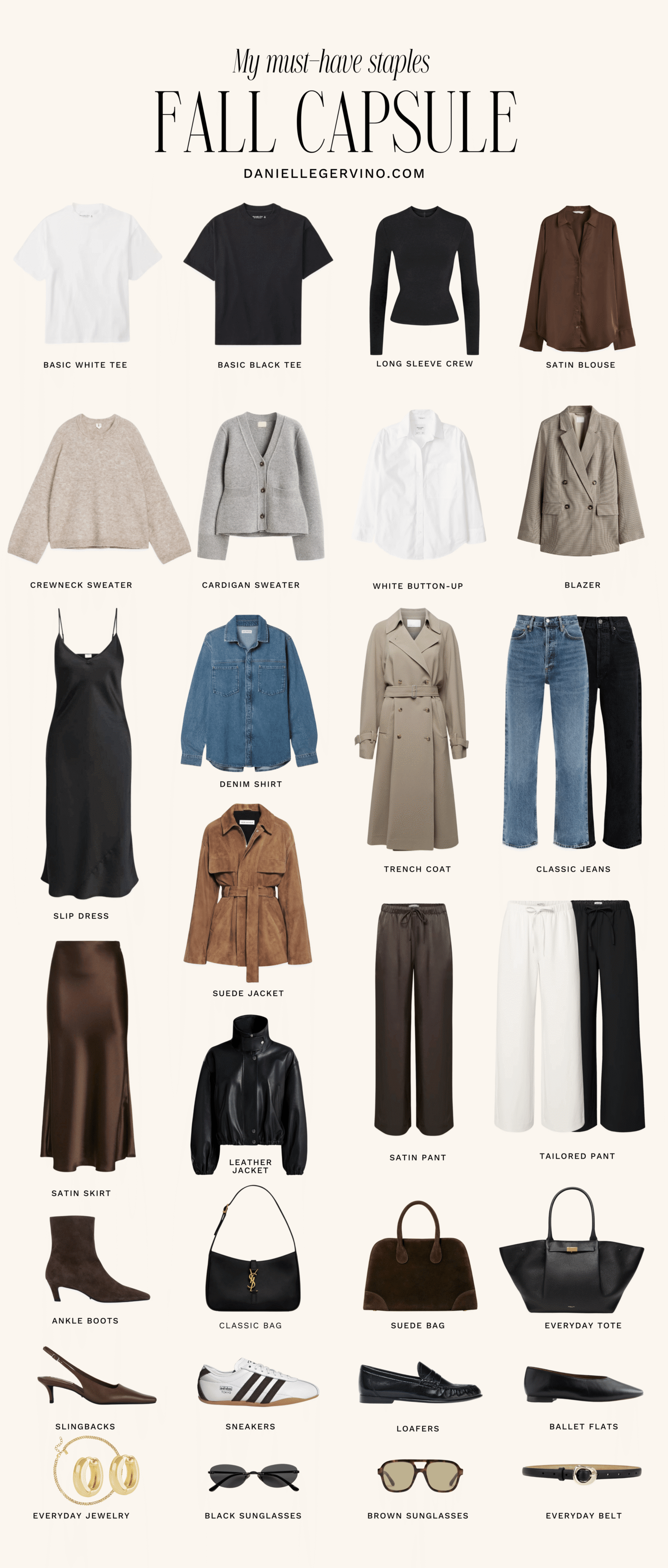 fall capsule wardrobe 2026