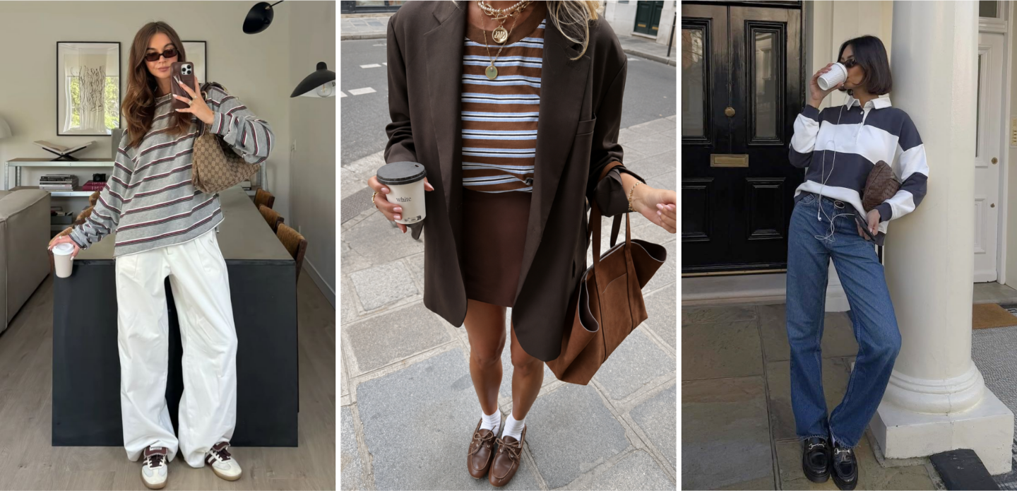 Wearable fall fashion trends | bold stripes