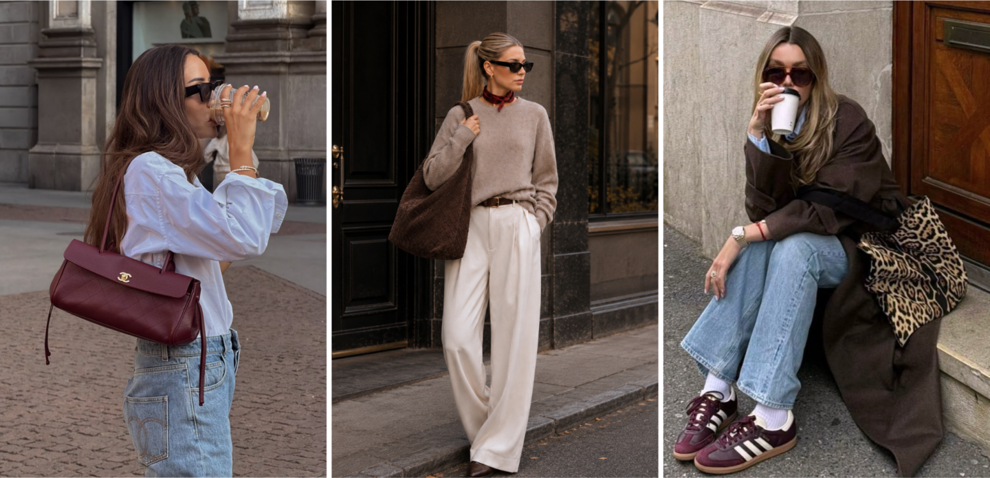 Wearable fall fashion trends | cherry red